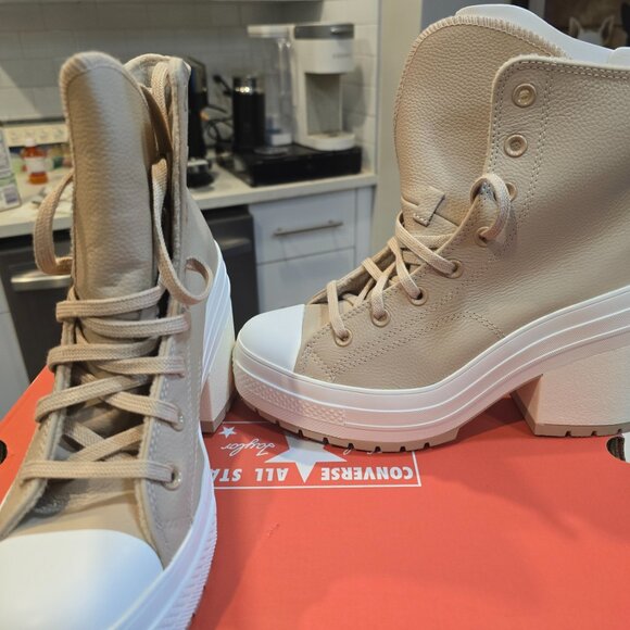 Converse Chuck 70 De Luxe Weatherized Leather Sz 8 Women Shoes Boots A12345C NEW - Picture 7 of 16